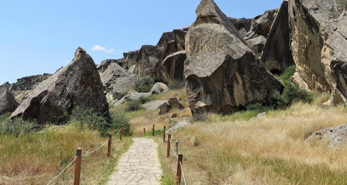 Gobustan Rock Art Cultural Landscape, Gobustan, ~60 km from Baku, Azerbaijan